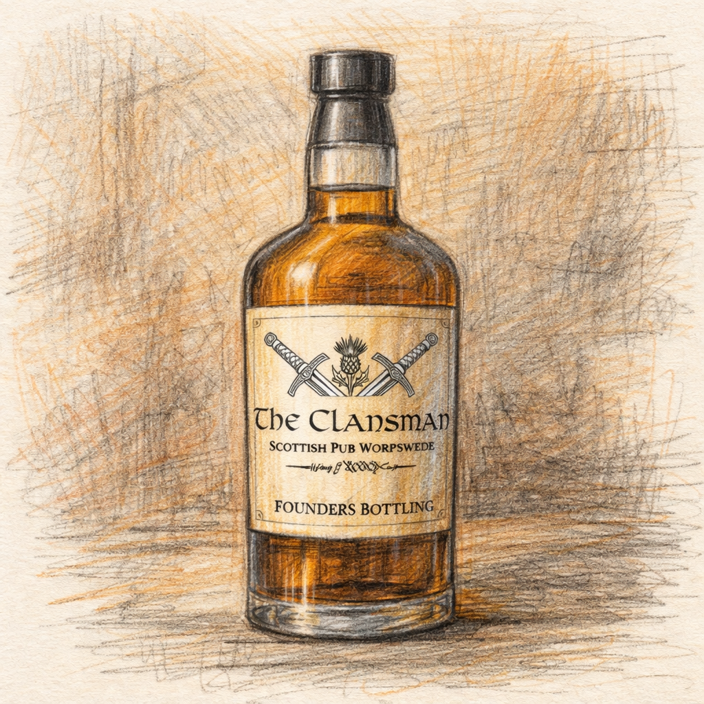 The Clansman – Founders Bottling | Limited Edition Whisky | Exklusiv für Unterstützer | 0,7l | 46% Vol.