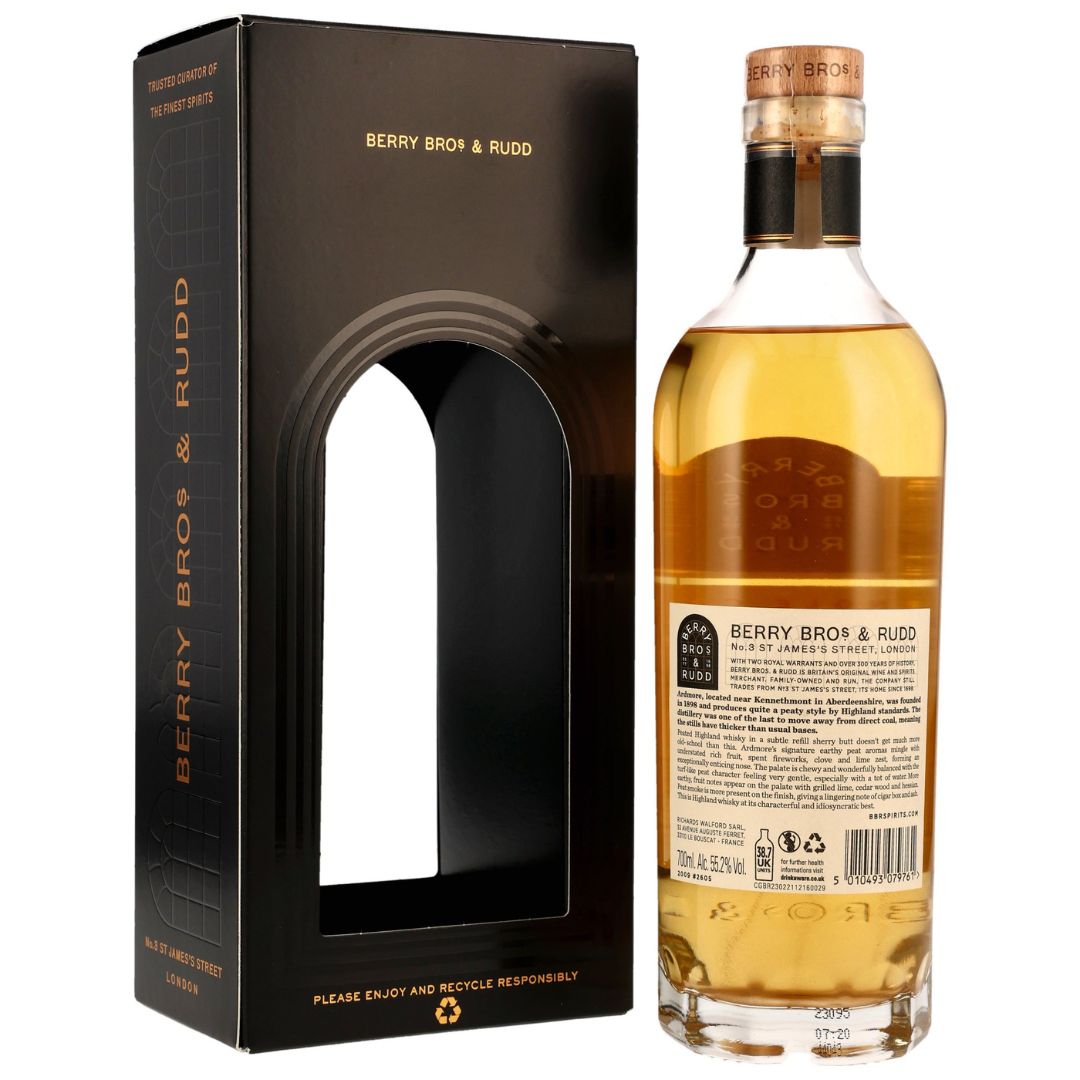 Ardmore 2009/2023 - #2605 (Berry Bros. and Rudd) | Highland Single Malt Whisky | Refill Puncheon | 14 Years Old | 55,2% Vol. | 0,7l