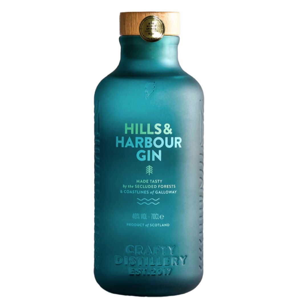 Hills & Harbour Gin | Schottischer Craft Gin | 40% Vol. | 0,70l
