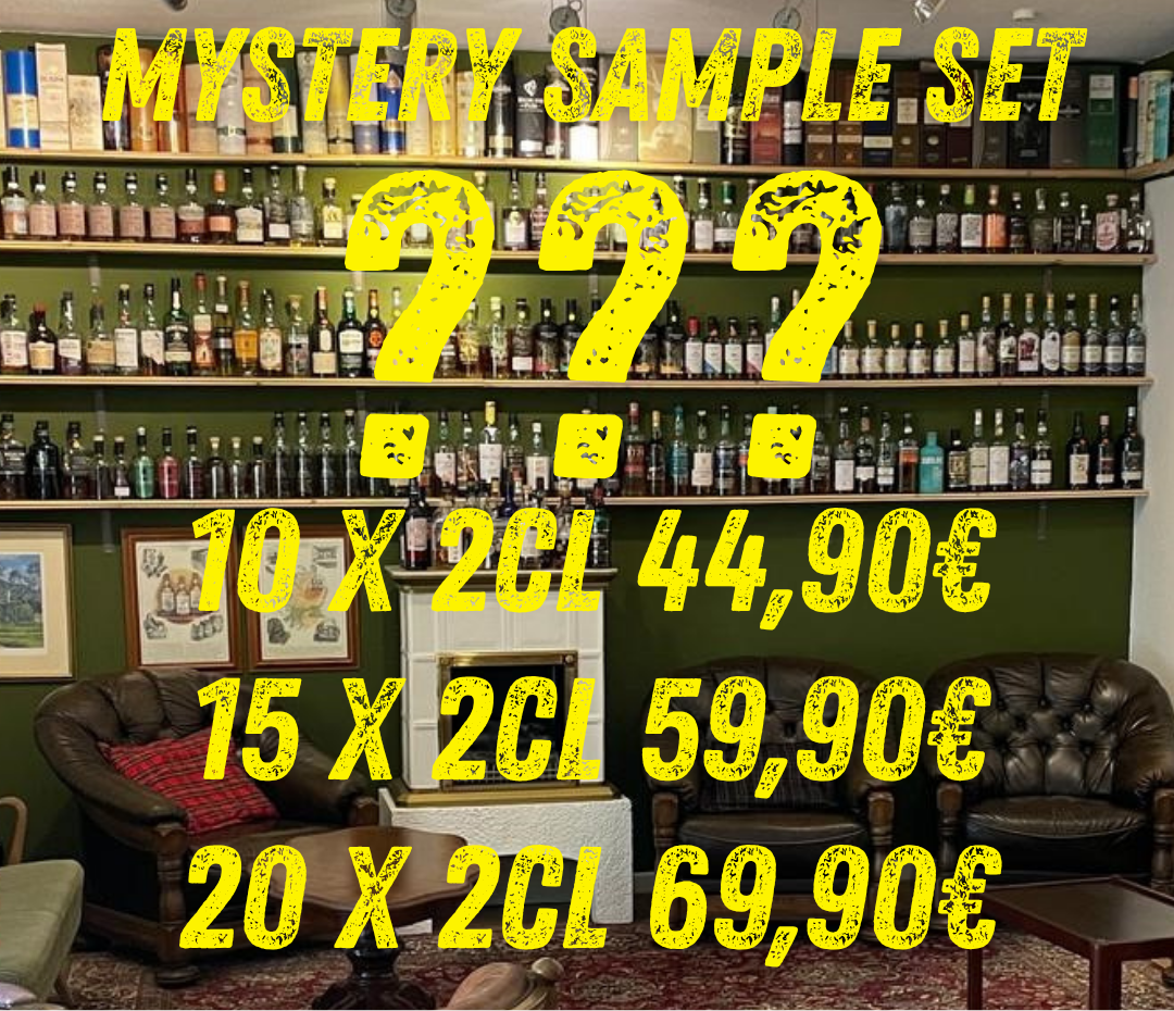 20 x 2cl MYSTERY SAMPLE SET WHISKY