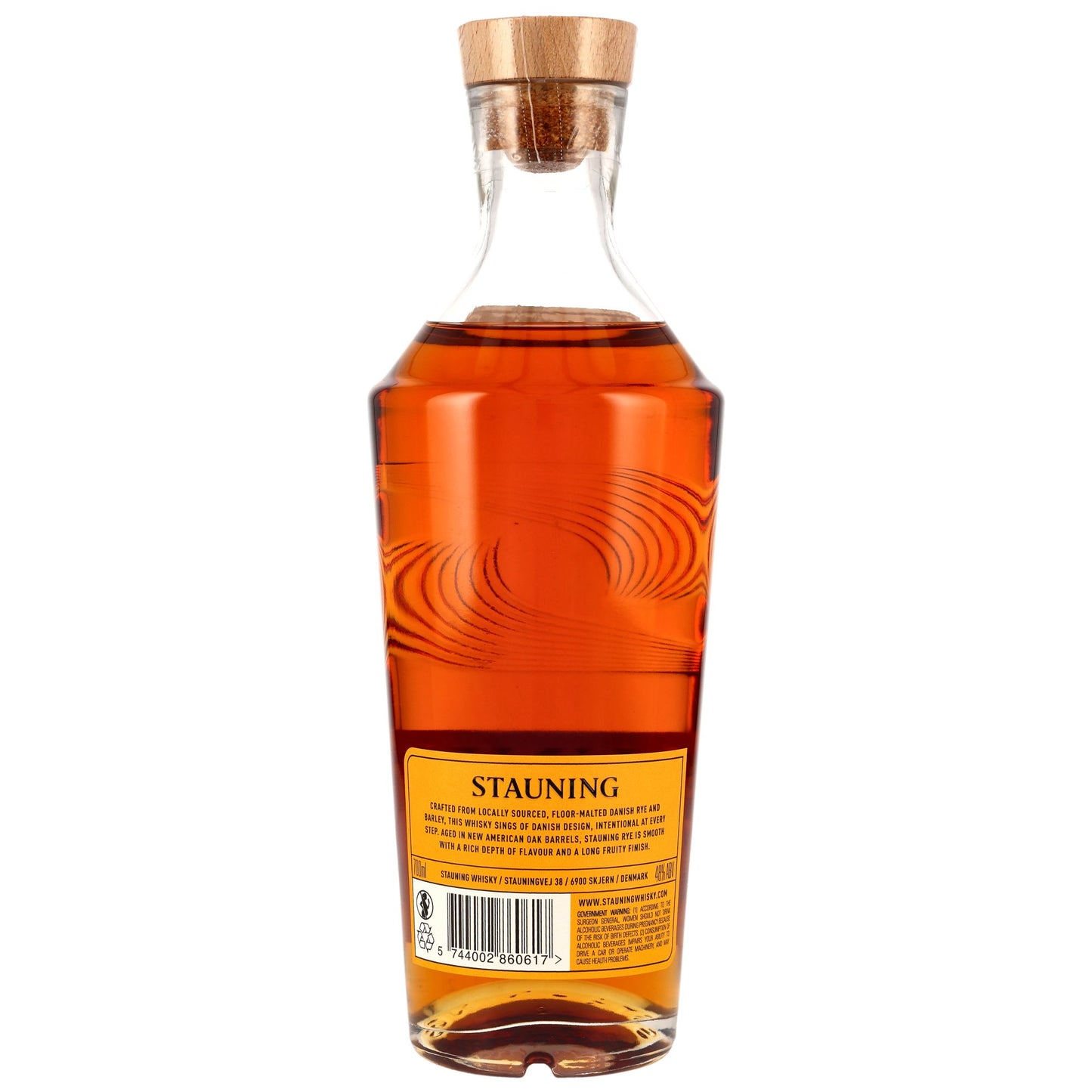 Stauning Rye | Dänischer Rye Whisky | Virgin Oak Fässer | NAS | 48% Vol. | 0,7l