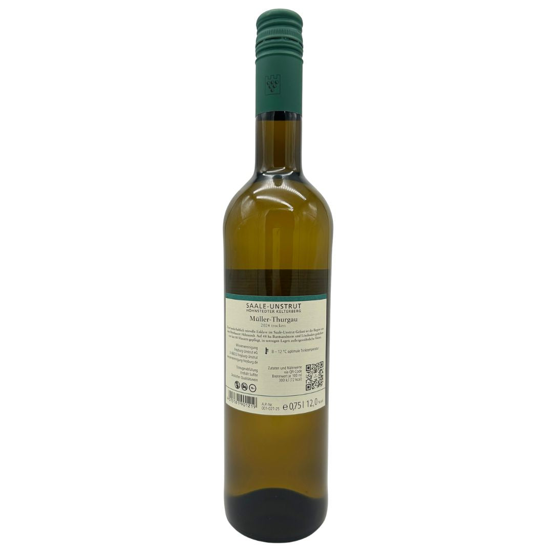 Müller-Thurgau 2024 Höhnstedter Kelterberg | trocken | Winzervereinigung Freyburg-Unstrut eG | 12% Vol. | 0,75l