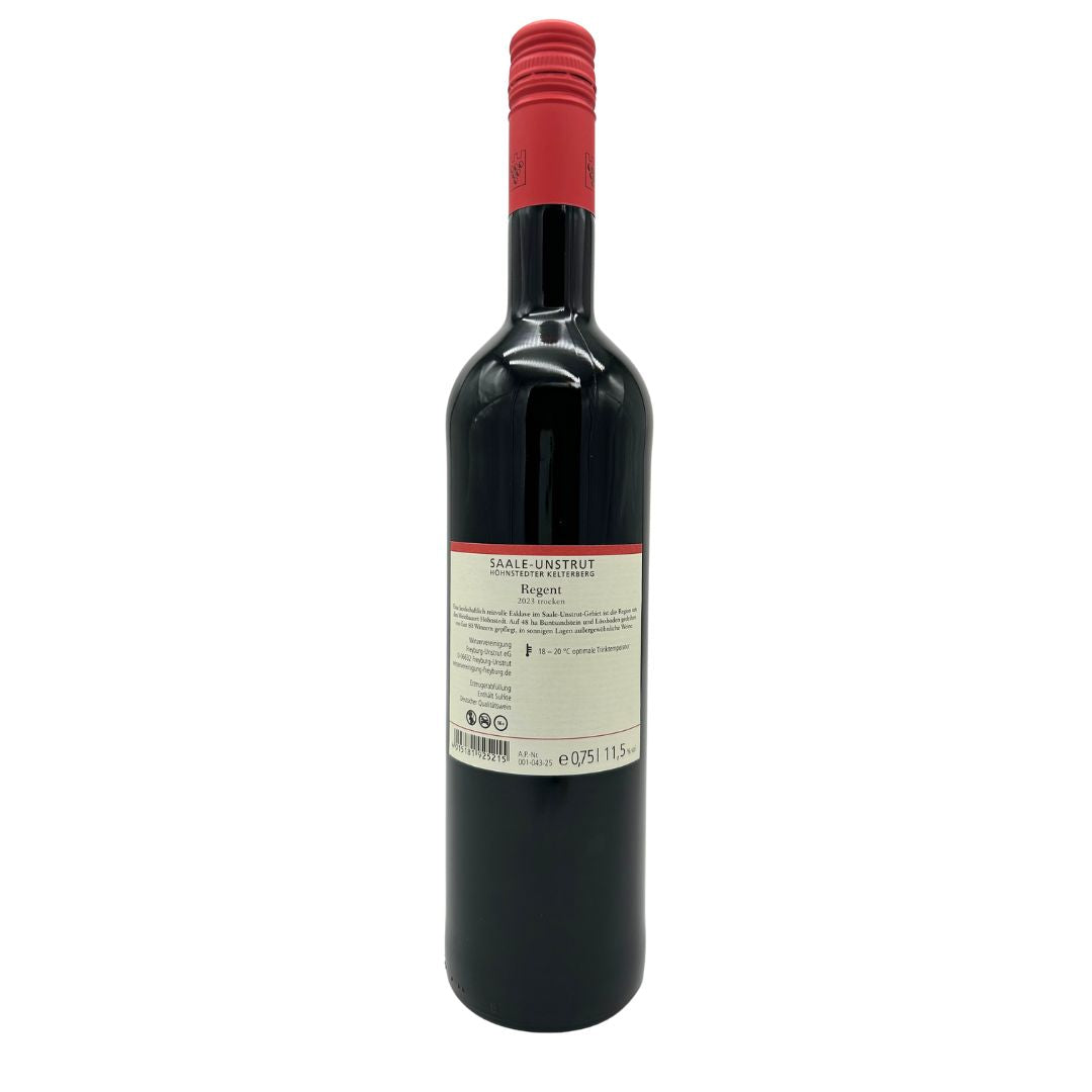 Regent 2023 Höhnstedter Kelterberg | trocken | Winzervereinigung Freyburg-Unstrut eG | 11,5% Vol. | 0,75l