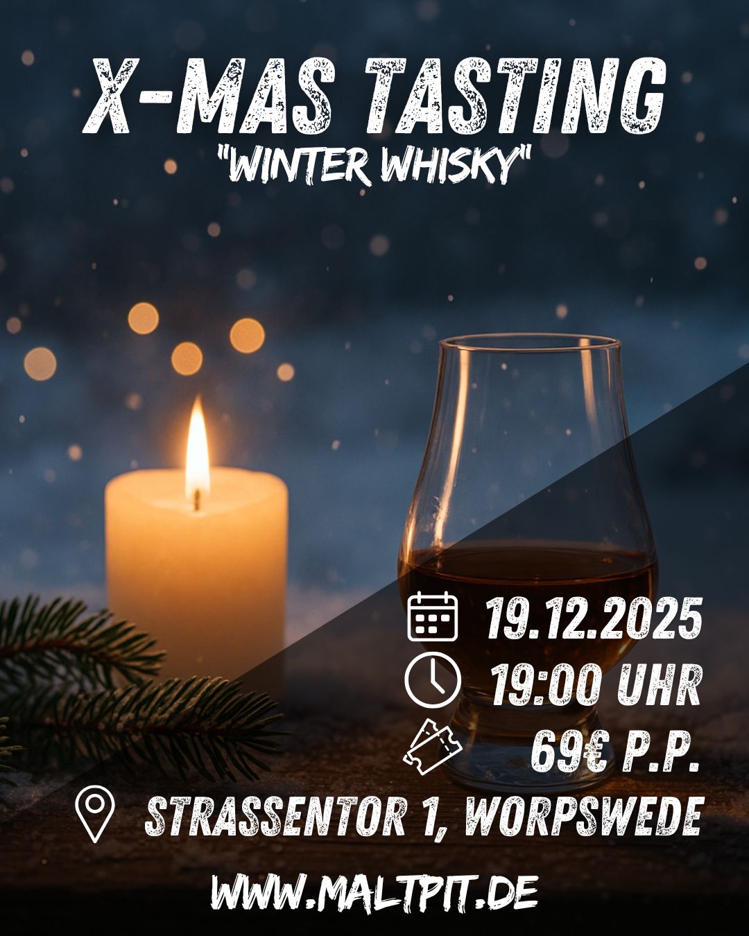 19.12.2025: X-Mas Tasting „Winter Whisky“
