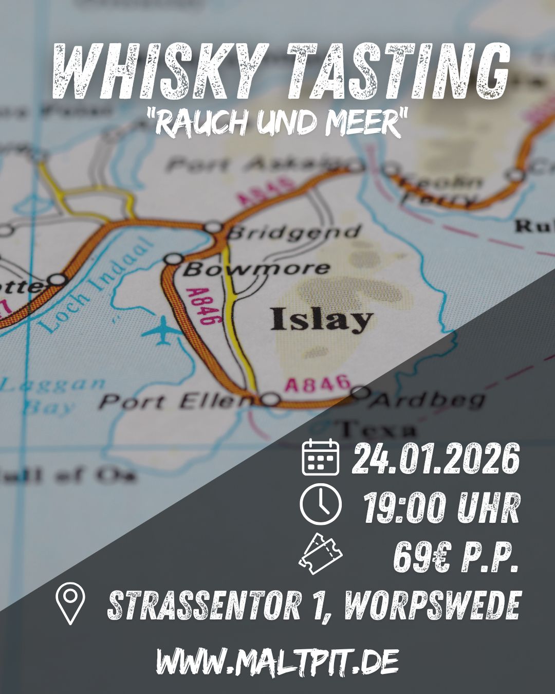 24.01.2026: Whisky Tasting „Rauch und Meer“