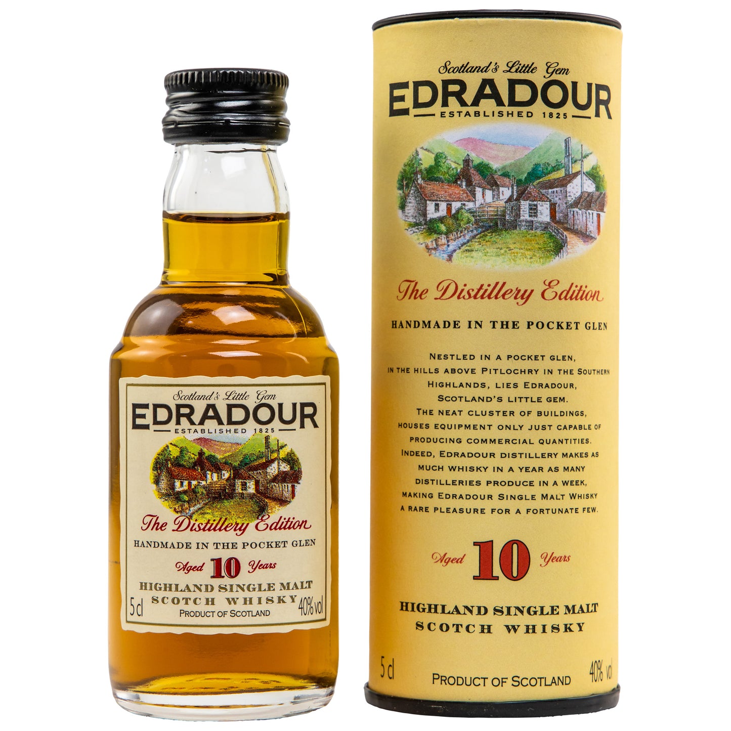 Edradour 10 y.o. - Mini 5cl