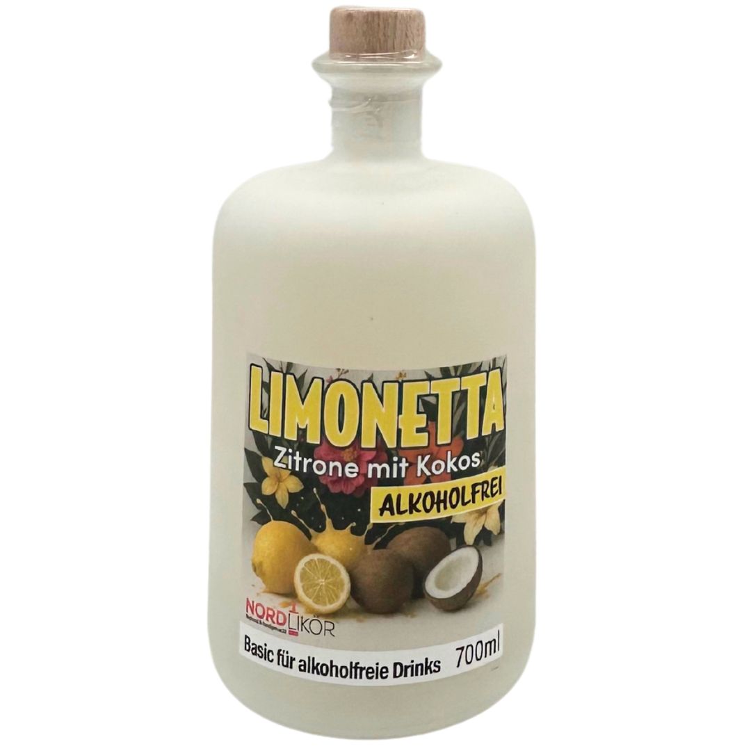 Limonetta – Alkoholfreier Zitrone-Kokos-Drink (700ml)