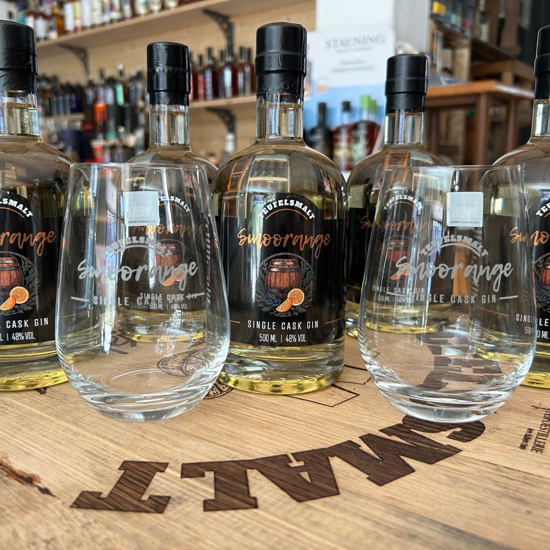 Smoorange - Single Cask Gin | Islay Quarter Cask Aged Gin | 48% Vol. | 0,5l