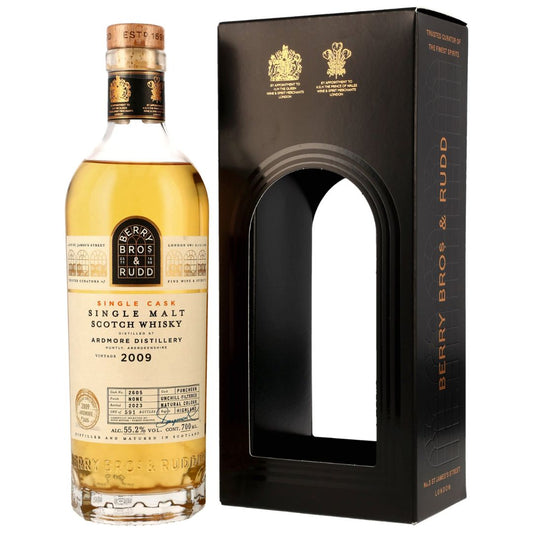 Ardmore 2009/2023 - #2605 (Berry Bros. and Rudd) | Highland Single Malt Whisky | Refill Puncheon | 14 Years Old | 55,2% Vol. | 0,7l