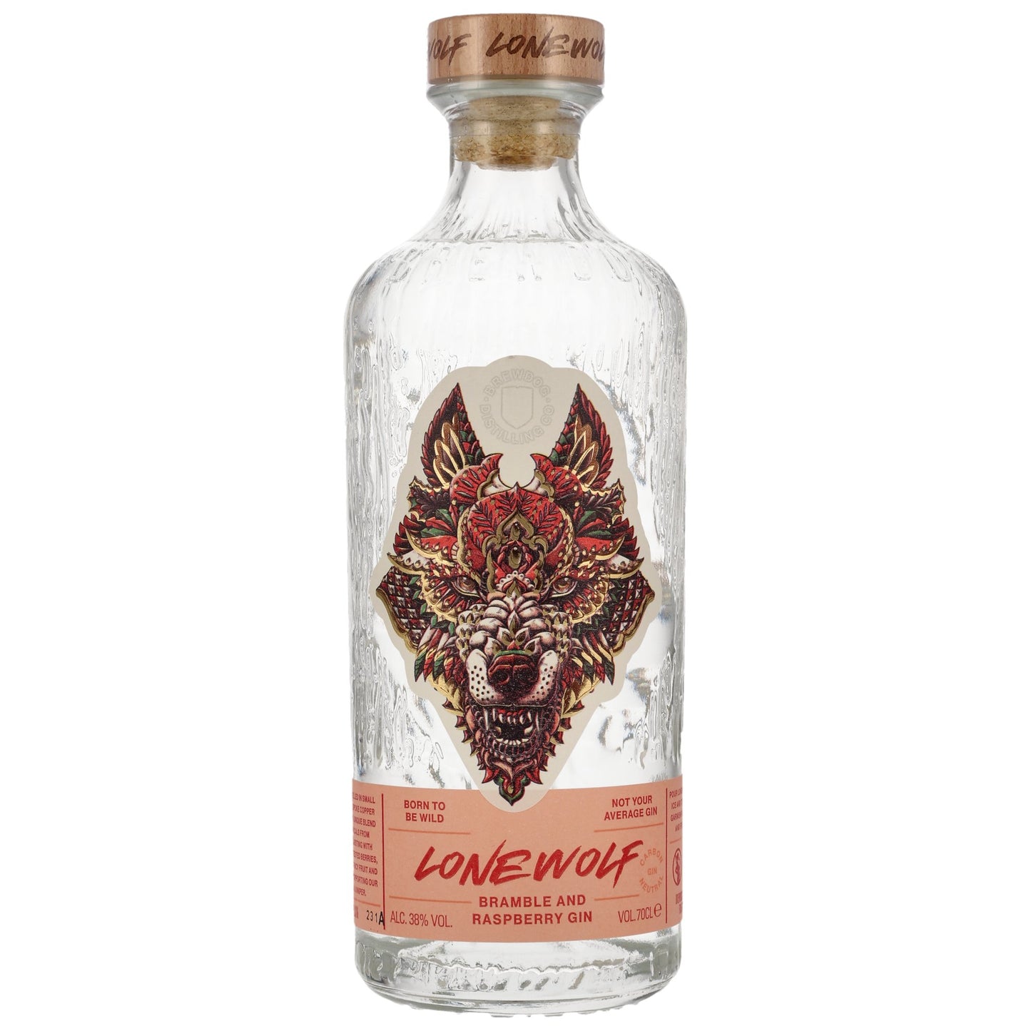 BrewDog LoneWolf Bramble & Raspberry Gin | 38% Vol. | 0,7l