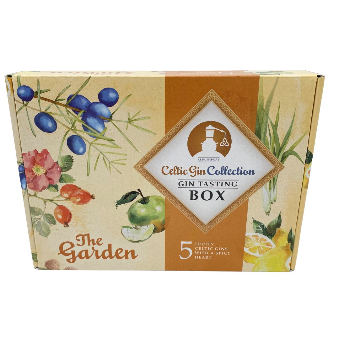 Celtic Gin Collection Tasting Box "The Garden" | 5x0,04 Liter | 42,56% Vol.