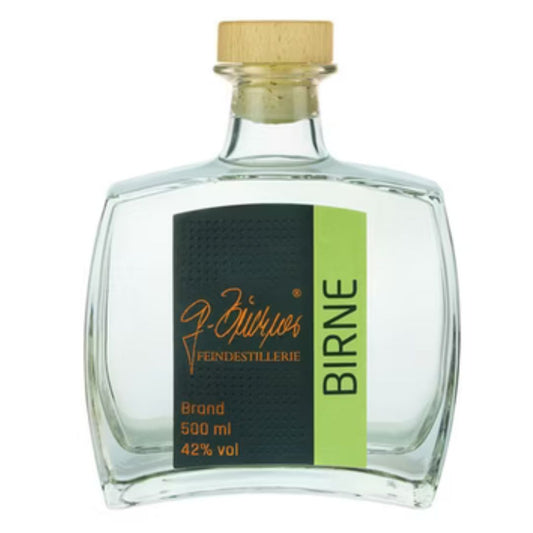 Edelbrand Birne | Birnen-Brand | Feindestillerie Gerhard Büchner | 42% Vol. | 0,5l
