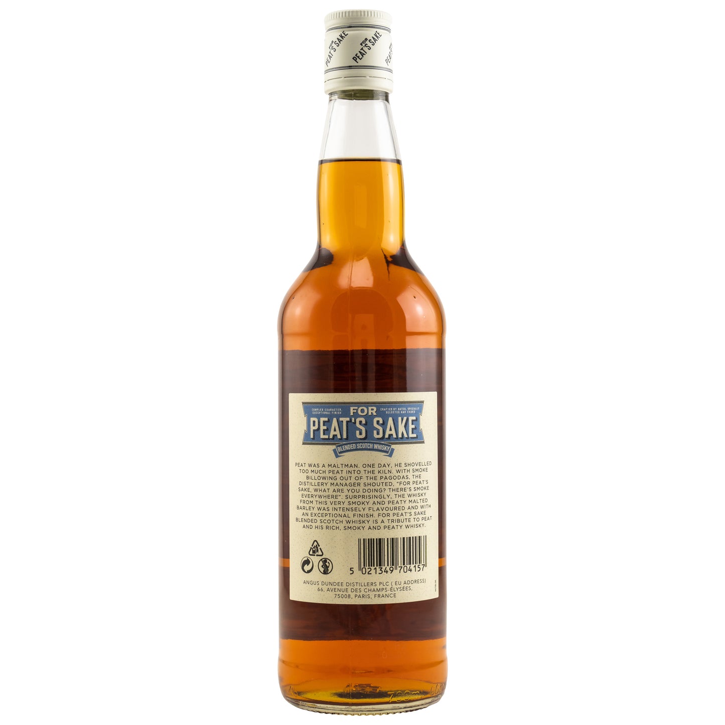 For Peat´s Sake - Peated Blended Scotch Whisky | 40% Vol. | 0,7l