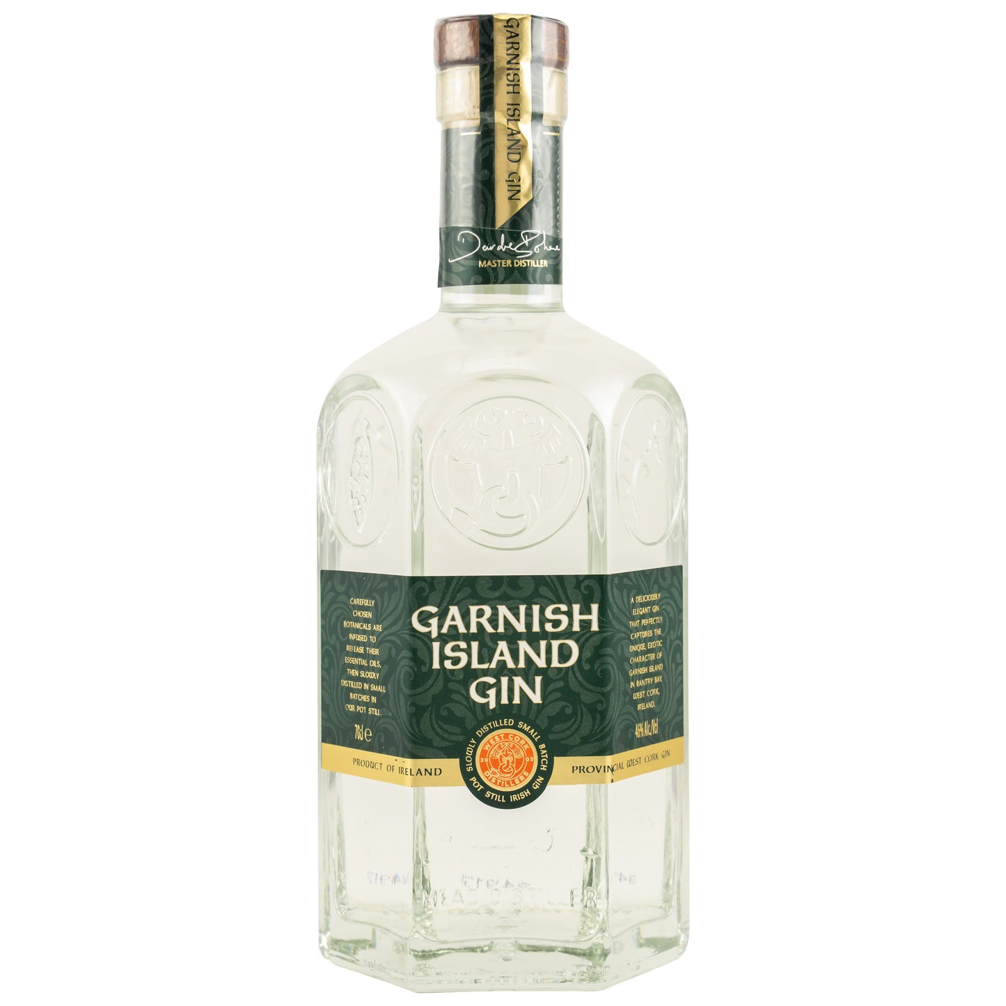 Garnish Island Gin (West Cork) | Irischer Gin | 46% Vol. | 0,7l