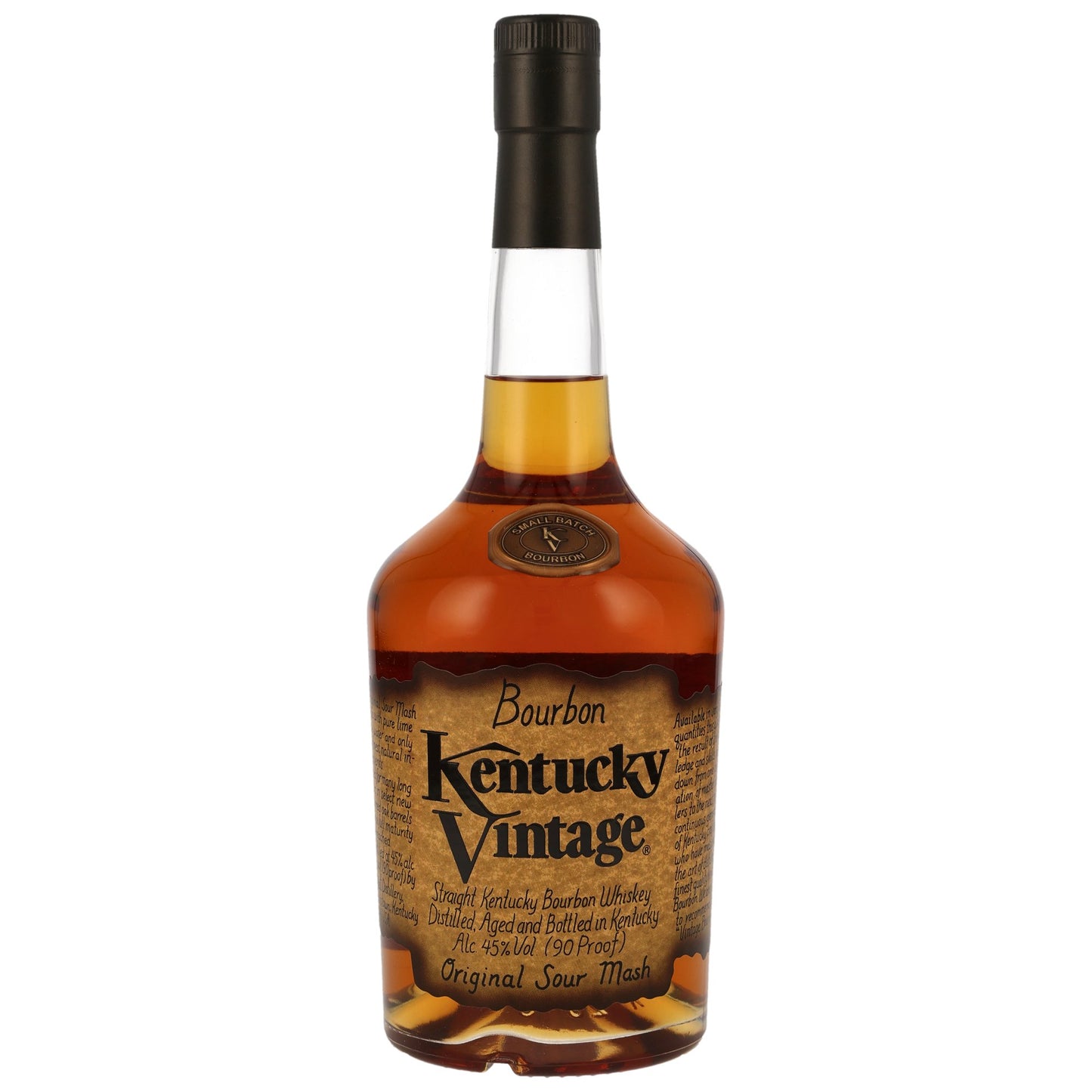 Kentucky Vintage Small Batch Bourbon Original Sour Mash (Willett) | Kentucky Straight Bourbon Whiskey | 45% Vol. | 0,7l