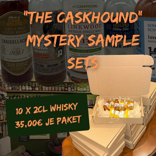 THE CASKHOUND Mystery Sample Set | 10x2cl Whisky Samples