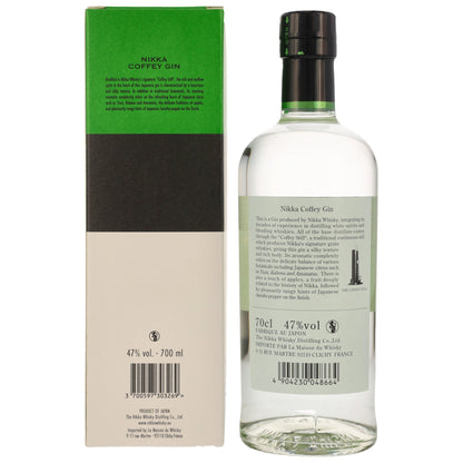 Nikka Coffey Gin | Japanischer Gin | 47% Vol. | 0,7l