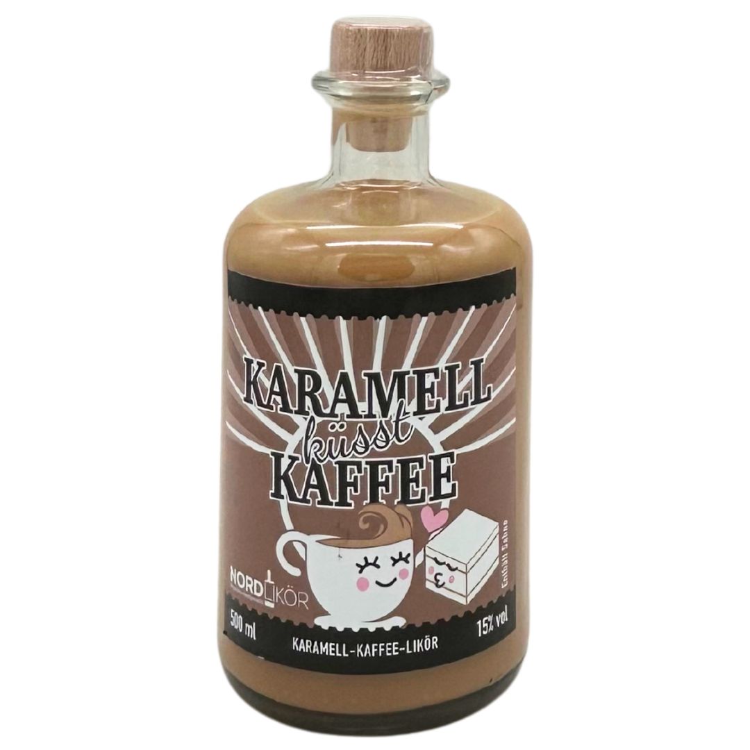 KaramellküsstKaffee – Karamell-Kaffee-Sahnelikör (500ml)