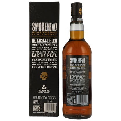 Smokehead Islay Single Malt Scotch Whisky | 40% Vol. | 0,7l