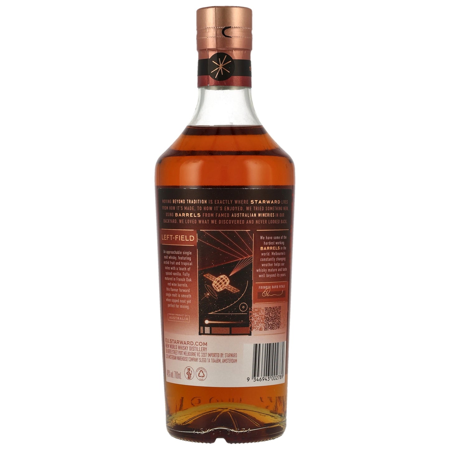 Starward Left-Field Australian Single Malt Whisky | 40% Vol. | 0,7l