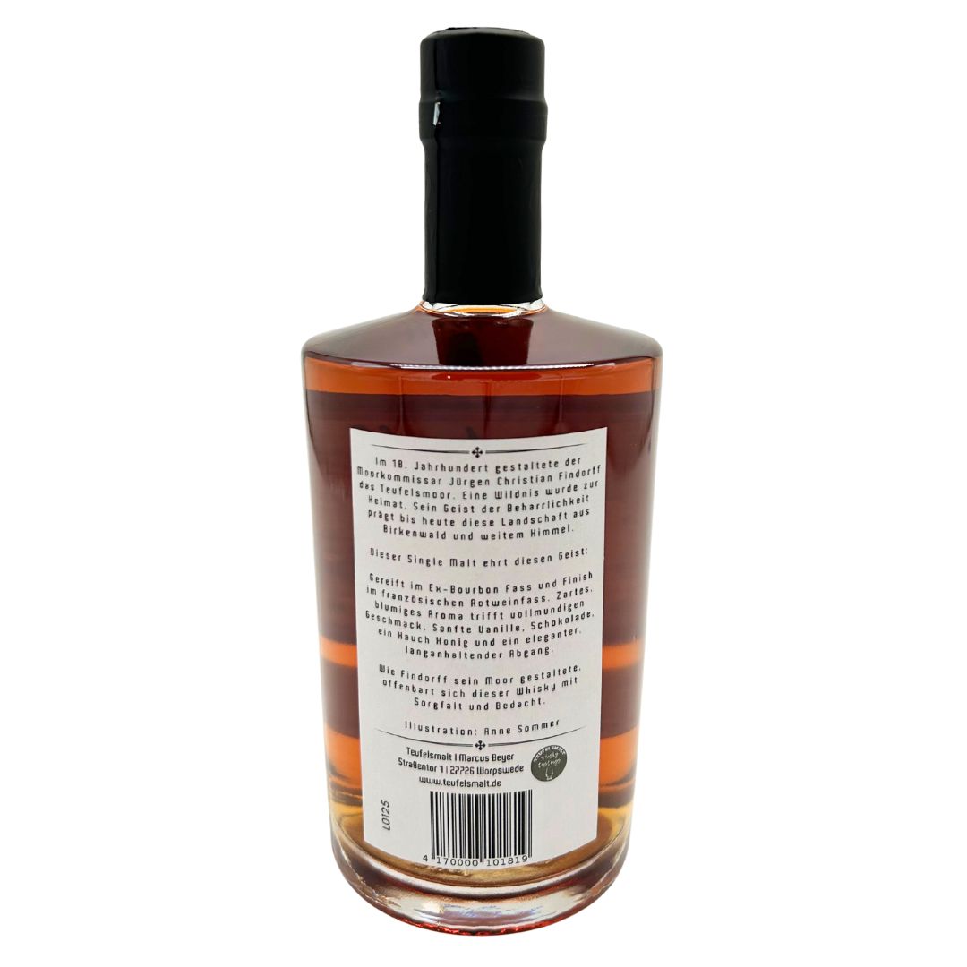 Teufelsmalt Findorff Single Malt Whisky Worpswede