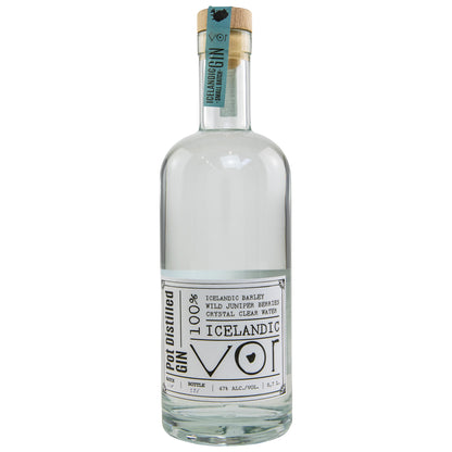VOR Gin - Icelandic Gin | Premium Pot Distilled | 47% Vol. | 0,7l
