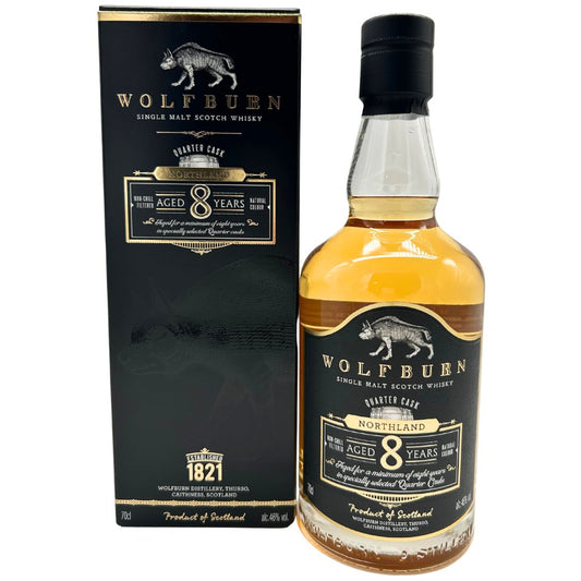 Wolfburn Northland 8 Jahre | Highland Single Malt Whisky | Quarter Casks | 8 Years Old | 46% Vol. | 0,7l