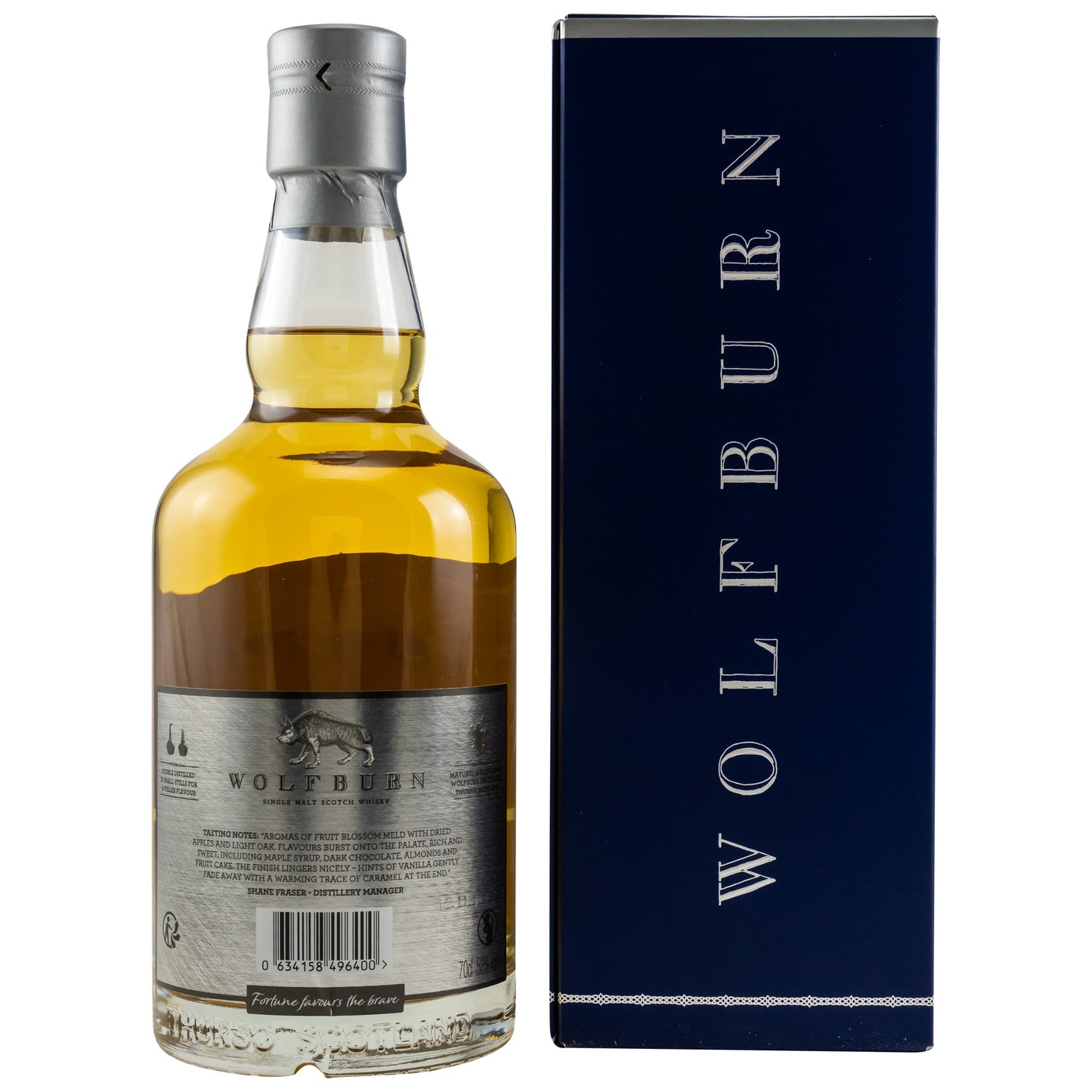 Wolfburn Langskip | Highland Single Malt Whisky | First-Fill Bourbon Fässer | NAS | 58% Vol. | 0,70l
