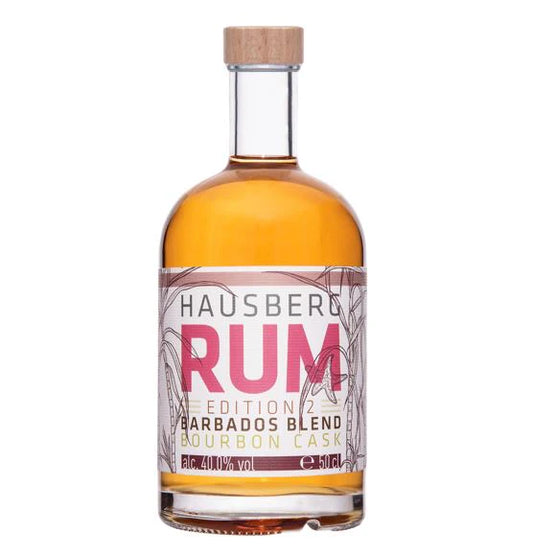 Hausberg Rum Barbados Blend | Rum | Bourbon Cask | 40% Vol. | 0,5l